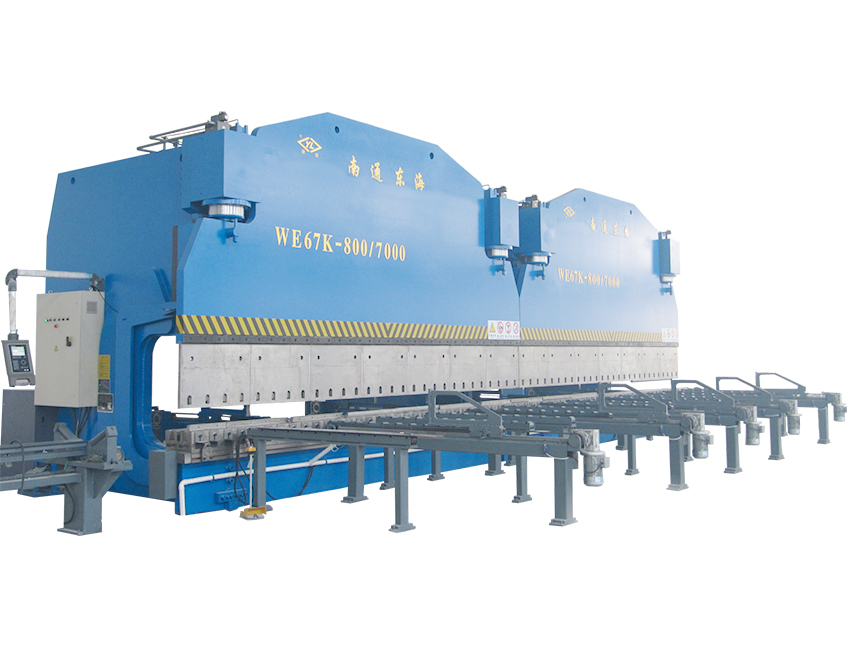 2xWE67K-800T7000 CNC Press Brake in Tandem